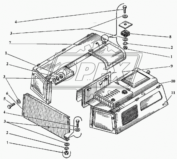 ЭО-3323.06.01.000 Блок правый ТВЭКС