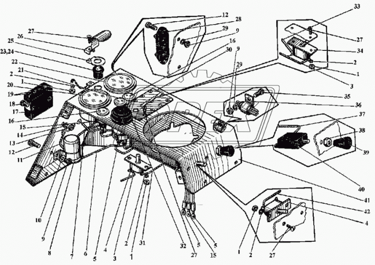 ЭО-3323.07.02.110 Каркас щитка ТВЭКС