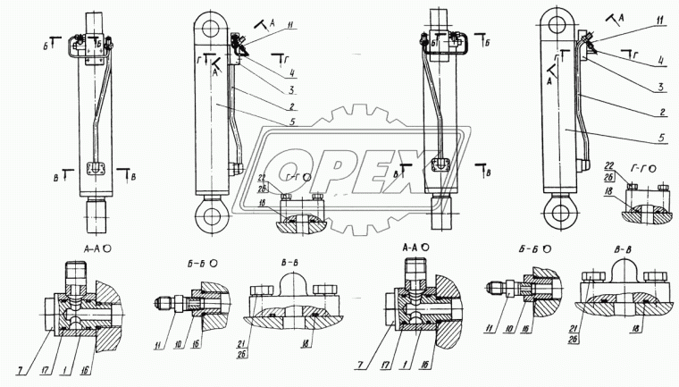 ЭО-3323.20.80.330 Трубопровод ТВЭКС