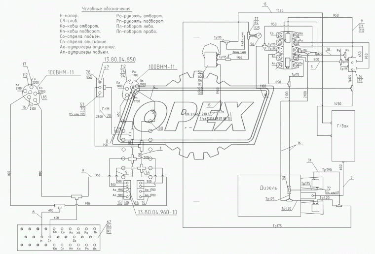 ЭО-3323А.07.21.390 Трубка L=175 мм ТВЭКС
