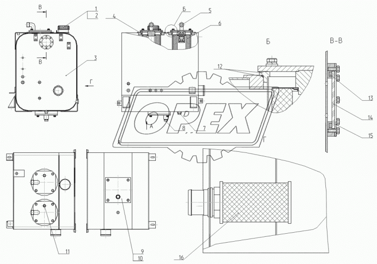 312-04-80.09.100-20 Бак ТВЭКС