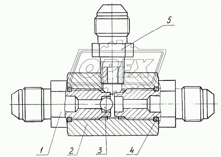 ЭО-3323А.07.15.022 Фитинг Штуцер ТВЭКС