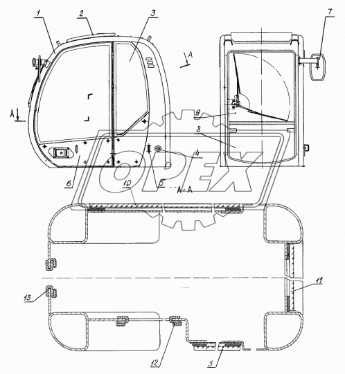 312-20-02.00.200 Поручень ТВЭКС