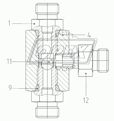 ЭО-3323А.07.15.021 Корпус ТВЭКС