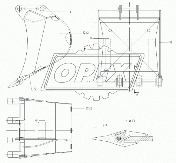 ЭО-3323.00.14.003 Полоз ТВЭКС