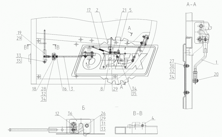 312-20-02.42.300 Тяга ТВЭКС