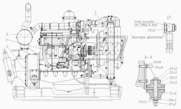 ЭО-3323.01.90.009 Фитинг Штуцер ТВЭКС