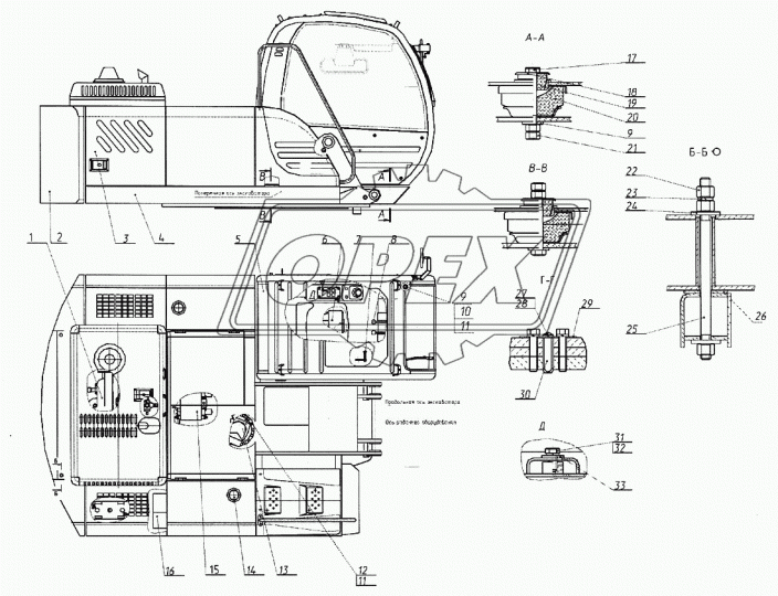 314-20-01.00.000-50 Платформа поворотная ТВЭКС
