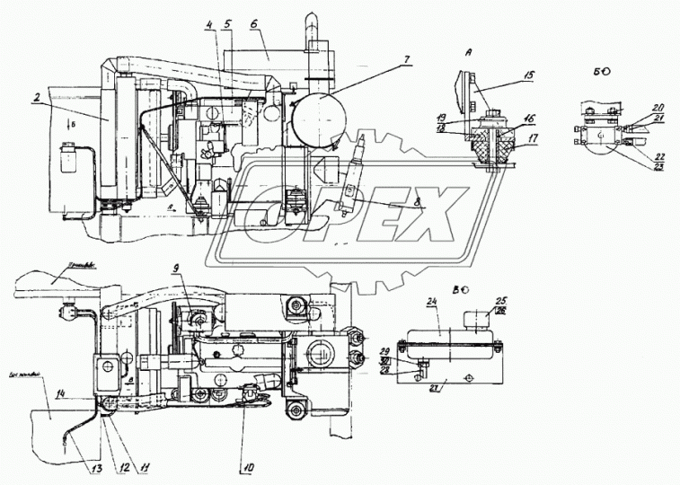 314-60-04.05.000-10 Установка воздухоочистителя ТВЭКС