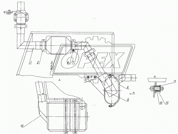 ЭО-3323.04.04.018 Шайба С/И растяжки водяного радиатора ЭО-3323 ТВЭКС