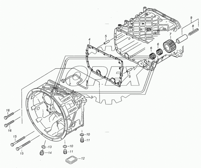 0636302045 Пробка DIN908 М22х1,5 h=18 под внутр.квадрат 9 поддона сливная Cummins ISBe MAN Bus (1970-2020), MB Actros MP2/MP3 (2002-2020) ZF
