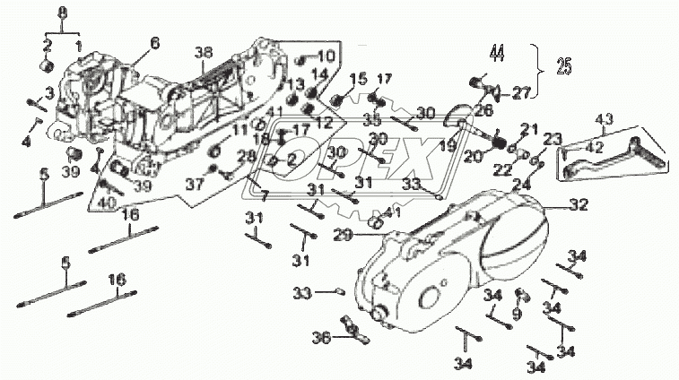 11213 Подшипник 65х130х25 шарик. 2-ряд.; (со втулкой)