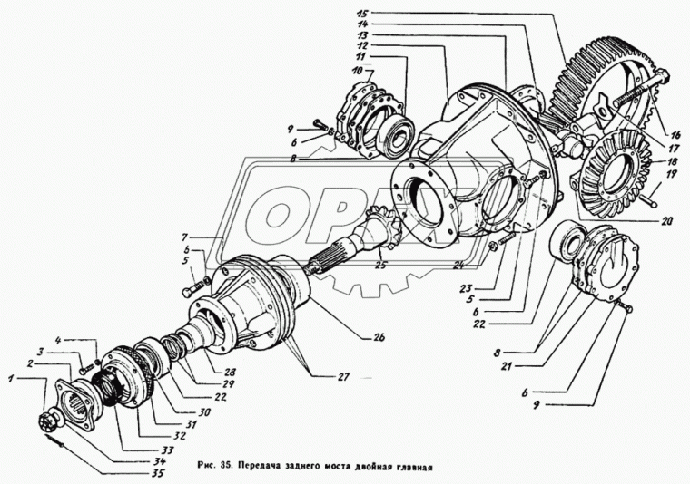130-2402102 Шестерни цилиндрические (комплект)