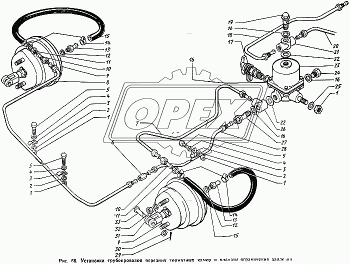 300353-П29 Фитинг (штуцер) прямой; под шланг ф7 - ф8/ Рнаруж=М16х1,5; К=22 L=28 РААЗ