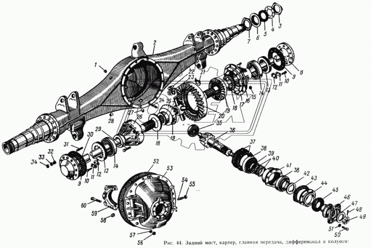 133-2402020 Шестерня ведущая и ведомая (к-кт) z=41 РЗАА