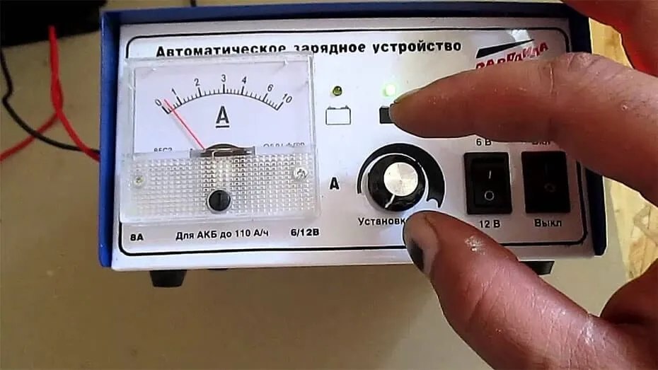 Как зарядить грузовой аккумулятор