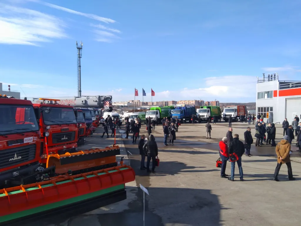 Форум-совещание МАЗ, выставка техники