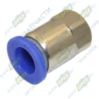 AT10577 Фитинг (штуцер) прямой; Рвнутр=М12х1,25/ трубка ф12мм AT