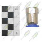 AT10577 Фитинг (штуцер) прямой; Рвнутр=М12х1,25/ трубка ф12мм AT