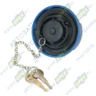 AT20653 Пробка (крышка) бачка мочевины AdBlue (пластик - синяя); КАМАЗ дв. Cummins / Iveco/ RVI / Scania /Volvo DAF LCV (1970-2020), IVECO LCV (1970-2020), MA; + AT