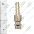 AT10792 Фитинг (штуцер) прямой; соединение быстросъемное (папа) елочка ф6мм AT