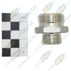 ATD803105 Фитинг (штуцер) прямой; Рнаруж=М22х1,5/М30х2 К=32 L=33 [AD-73] ATD