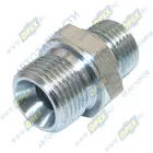 ATD803150 Фитинг Штуцер Рнаруж=М18х1,5/М20х1,5 К=24 L=35 (конус/конус) (конус 60° for RUSSA) [22/24 S22] ATD