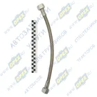 ATD23524PT шланг компрессора L=430mm высокотемп. [5292-3506352] ЛиАЗ 5292, ПАЗ-3204, прямые гайка/гайка 32 ATD