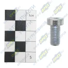 59228 Болт С/И М10х20х1,5 Р=20 , кругл.головка под внутр. шестигр.(7) крепления подковы Auger