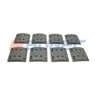 70383 Накладка тормозная (410х183) МАЗ, MAN, RVI, MB MAN LCV (1970-2020), MB Actros MP2/MP3 (2002-2020); 0004211530 Auger