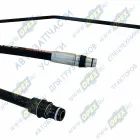 84963 Шланг С/И ф6 L=2400 бысторосъем 1SN /трубка (сталь) кривая (8 изг.) ф10 L=1250 бысторосъем коробки передач MAN TGA (2000-2020) Auger