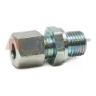 90107 Фитинг (штуцер) прямой (под гайку); Рнаруж=М14х1,5/ трубка ф8х1,0мм; 1244660, 8938002440 аналог Auger