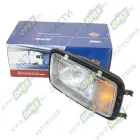 93211 Фара передняя левая прямоуг. с повор. лампа Н4 \MB 1222-24/1422-24/1722-1831-34/2433/2534 (1973-1996) MB MK (1987-1996) MB MK (1987-1996); 3818202961 Auger