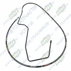 84963 Шланг С/И ф6 L=2400 бысторосъем 1SN /трубка (сталь) кривая (8 изг.) ф10 L=1250 бысторосъем коробки передач MAN TGA (2000-2020) Auger