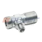 90283 Фитинг (тройник) Т-образный; Рнаруж=М22х1,5/ Рнаруж=M12x1,5 / Рнаруж=М22х1,5; 8935000244 аналог Auger