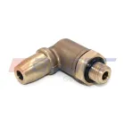 93666 Фитинг (угольник); Рнаруж=М12х1,5/ трубка ф6мм; 8938312230 аналог Auger