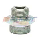 90257 Фитинг (штуцер) прямой; Рнаруж=М22х1,5/М26х1,5 Tube OD 1: 15 / Male Thread 1: M22x1,5 / M26x1,5 Tube OD 2: 18 / Male Thread 2:; 8931001744 аналог Auger