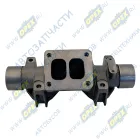 77931 Коллектор выпускной (средняя часть) под высокую шпильку MAN TGA 2002-2008,TGS/TGX 2007-> Eng.D2066,D2676 Auger