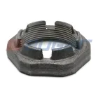 55767 Гайка С/И М52х2 h=21 К=70 корончатая с внутр. проточкой d=60 ступицы передней Volvo FH12/FM12, RVI Magnum/Premium DXI (дисковый тормоз) RVI C (2013-20 Auger