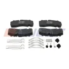 76451 Колодки тормозные дисковые (комплект) 248x109.5x30 отв. датч. 5мм\ BPW 03>, Knorr SB4345 BPW (1996-2010); 29167, 29270, 29307 Auger