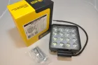AE48S-16LED-55PC Фара рабочего света (ближний) светодиодная КВАДРАТНАЯ 48 вт; 48 вт ближний, 16 диодов,(110х55х140) 12/24V AVTOELECTRICA