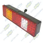 7442.3716-08 AE Фонарь задний правый КАМАЗ,МАЗ,УРАЛ 24в со жгутом; светодиод (вилка СЦАЗ) AVTOELECTRICA