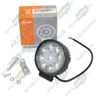 AE27R-9LED-55PC Фара рабочего света светодиодная КРУГЛАЯ 27 вт (ближний свет); 9 диодов, (115х55х142) 12/24 В AVTOELECTRICA
