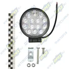 AE42R-14LED-42PC Фара рабочего света светодиодная КРУГЛАЯ 42 вт; 42 вт ближний 14 диодов, (115х42х142)12/24V AVTOELECTRICA