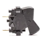 ВК343-01.17 AE Переключатель-клавиша 2-х поз. 12-24v 2контакта без символа 3ИЛ 433104, 404560 AVTOELECTRICA