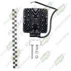 AE48S-16LED-55HC Фара рабочего света (дальний) светодиодная КВАДРАТНАЯ 48 вт; 48 вт дальний, 16 диодов,(110х55х140) 12/24 В AVTOELECTRICA