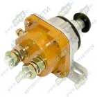 1212.3737-05 Выключатель массы АКБ (с ручным приводом) 12-24В L=140; 3-х конт. под гайку ,кнопочный ручной, МТЗ универсальный AVTOELECTRICA