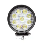 AE27R-9LED-55HC Фара рабочего света светодиодная КРУГЛАЯ 27 вт (дальний свет); 9 диодов, (115х55х142) 12/24V AVTOELECTRICA