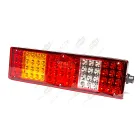 7472.3716-08 AE Фонарь задний КАМАЗ,МАЗ,УРАЛ левый 24в (байонет сбоку); светодиод AVTOELECTRICA