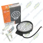 AE42R-14LED-42PC Фара рабочего света светодиодная КРУГЛАЯ 42 вт; 42 вт ближний 14 диодов, (115х42х142)12/24V AVTOELECTRICA